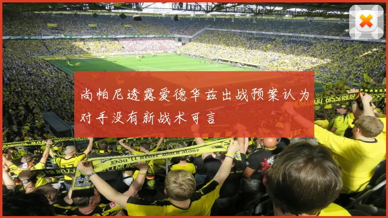 尚帕尼透露爱德华兹出战预案认为对手没有新战术可言